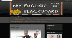 Desktop Screenshot of my-english-blackboard.blogspot.com