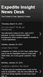 Mobile Screenshot of expediteinsightnews.blogspot.com