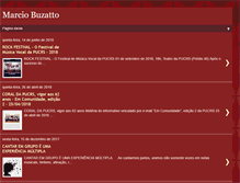 Tablet Screenshot of marciobuzatto.blogspot.com