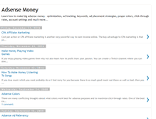 Tablet Screenshot of makemoneywithadsense101.blogspot.com