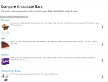 Tablet Screenshot of comparethechocolatebar.blogspot.com
