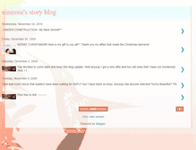 Tablet Screenshot of ninirose-fanfiction.blogspot.com