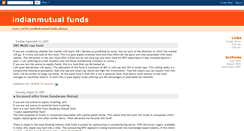 Desktop Screenshot of indianmutualfunds.blogspot.com