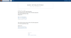 Desktop Screenshot of khs.blogspot.com