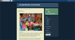 Desktop Screenshot of experiencias-pre-escolar.blogspot.com