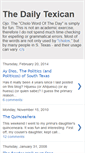 Mobile Screenshot of dailytexican.blogspot.com