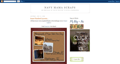 Desktop Screenshot of navymamascraps.blogspot.com