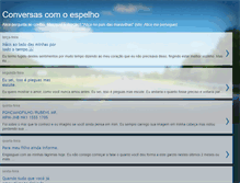 Tablet Screenshot of conversascomoespelho.blogspot.com