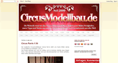 Desktop Screenshot of circusmodellbau.blogspot.com
