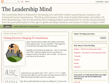 Tablet Screenshot of leadershipdiamond.blogspot.com