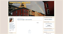 Desktop Screenshot of perpetualbounce.blogspot.com