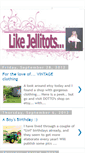 Mobile Screenshot of likejellitots.blogspot.com