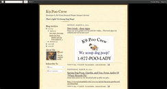 Desktop Screenshot of k9poocrew.blogspot.com