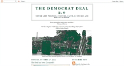 Desktop Screenshot of democratdeal.blogspot.com