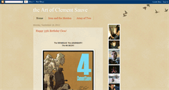 Desktop Screenshot of clementsauve.blogspot.com