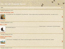 Tablet Screenshot of clementsauve.blogspot.com