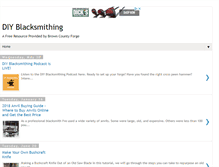 Tablet Screenshot of diyblacksmith.blogspot.com