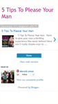 Mobile Screenshot of 5tipstopleaseyourman.blogspot.com