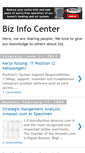 Mobile Screenshot of bizinfocenter.blogspot.com