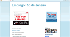 Desktop Screenshot of empregoriodejaneiro.blogspot.com