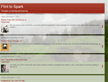 Tablet Screenshot of flinttospark.blogspot.com