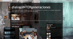 Desktop Screenshot of dialogointergeneraciones.blogspot.com