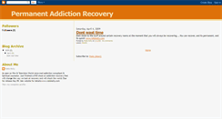 Desktop Screenshot of permanentaddictionrecovery.blogspot.com