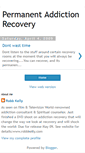 Mobile Screenshot of permanentaddictionrecovery.blogspot.com
