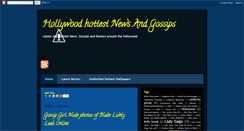 Desktop Screenshot of hollywood-gossips-news.blogspot.com