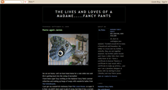 Desktop Screenshot of madamefancypants.blogspot.com