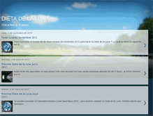Tablet Screenshot of calendariodietadelaluna.blogspot.com