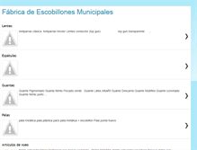 Tablet Screenshot of escobillonesmunicipales.blogspot.com