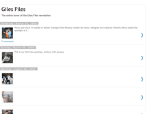 Tablet Screenshot of gilesfiles.blogspot.com