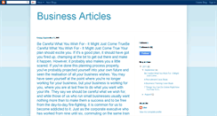 Desktop Screenshot of business--articles.blogspot.com