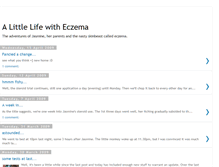 Tablet Screenshot of littlelifeeczema.blogspot.com