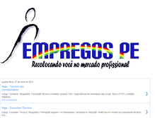 Tablet Screenshot of empregope.blogspot.com