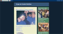 Desktop Screenshot of grupodeestudiodintilhac.blogspot.com