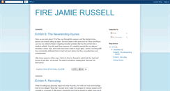 Desktop Screenshot of firejamierussell.blogspot.com