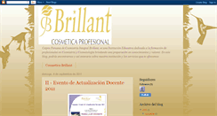 Desktop Screenshot of cosmeticabrillant.blogspot.com