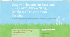 Desktop Screenshot of javacomfarinha.blogspot.com