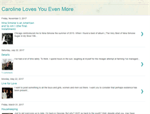 Tablet Screenshot of carolinelovesyoumore.blogspot.com