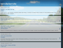 Tablet Screenshot of kerrcountyspotlight.blogspot.com