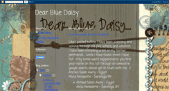 Desktop Screenshot of dearbluedaisy.blogspot.com