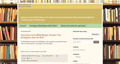 Desktop Screenshot of bibliotheque-bop-isek.blogspot.com