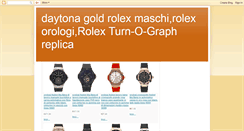 Desktop Screenshot of gold-rolex-daytona-maschi.blogspot.com