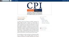 Desktop Screenshot of consultorpoliticoindependiente.blogspot.com