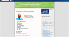 Desktop Screenshot of pearsonsolutions.blogspot.com