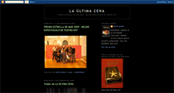 Desktop Screenshot of laultimacenateatro.blogspot.com