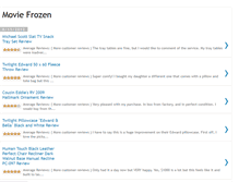 Tablet Screenshot of movie-frozen.blogspot.com