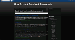 Desktop Screenshot of how-to-hack-facebook-passwords.blogspot.com